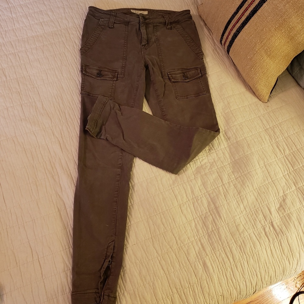 Joie army green jeans